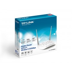 TP-LINK TD-W8961N 300MBPS KABLOSUZ N ADSL2+ 4 PORT MODEM ROUTER